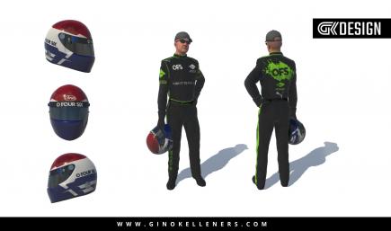 O Four Six Racing - Dutch Helmet Design
