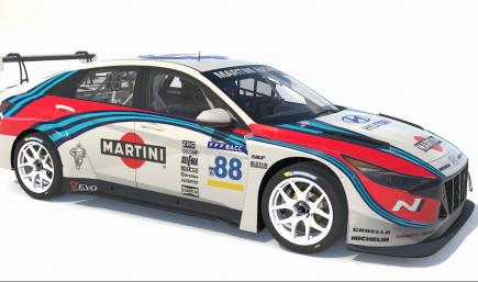Hyundai Martini Racing tribute