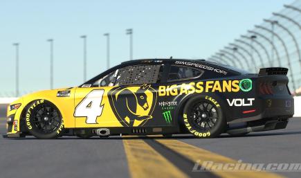 Big Ass Fan sponsored Ford Mustang (sim stamped numbers)