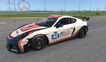 #46 Team TGM Porsche Cayman  - IMSA Daytona 2022