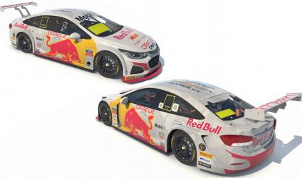 Brazil Stock Car Chevy Cruze Redbull Racing