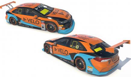Brazil Stock Car Toyota Corolla McLaren Arrow Racing