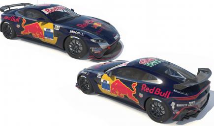 Aston Martin Vantage GT4 Redbull Racing