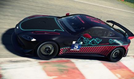 Aston Martin GT4 SKY PUNK