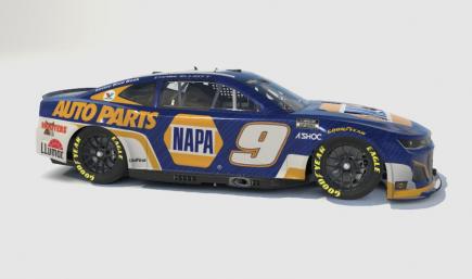 Chase Elliott Concept w/ Number