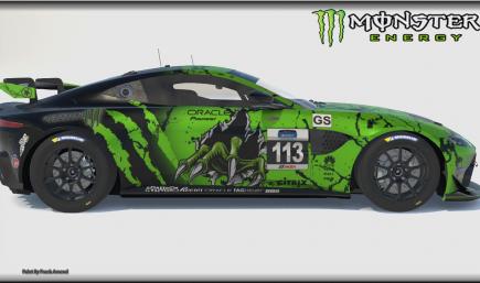Green Monster Aston Martin Vantage GT4