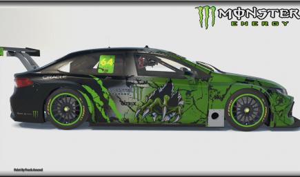 Green Monster Stock Car Pro Toyota Corolla
