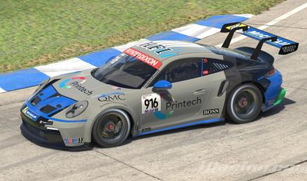 Bayley Hall - McElrea Racing - 2022 Porsche Cup AU No #s