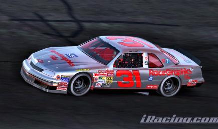 Dale Earnhardt 1995 Silver Secret JC Race Graphics Throwback