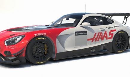 Haas Mercedes AMG GT3 (No Number)