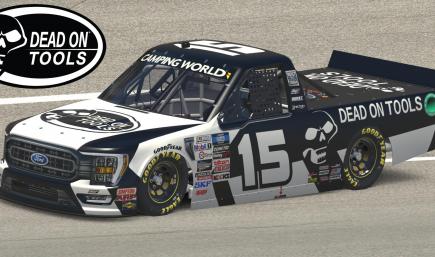 Tanner Gray 2022 Darlington Dead On Tools Ford F150 No Number