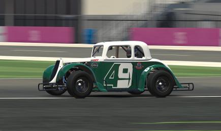 UNCC 49ers Racing Legend Car