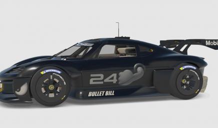 Bullet Bill Concept Livery - Porsche Mission R