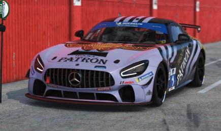 Patron Purple AMG GT4