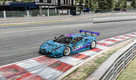 Movember Charity - O Four Six 2022 Livery - Ferrari 488 GT3