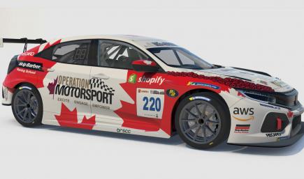 2022 Operation Motorsport Race of Remembrance Canadian Entry