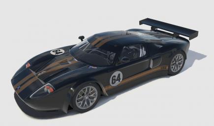 Ford Black and Copper 60s Le Mans Inspired livery