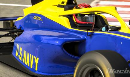 US Navy Blue Angels themed Formula iR-04