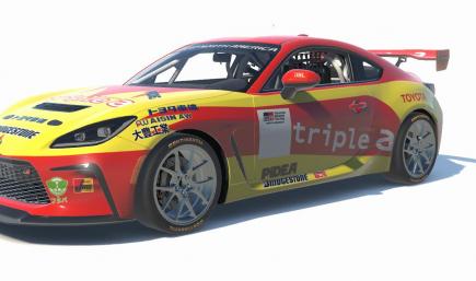 Toyota GR86 Triple A Supra GT500 2004