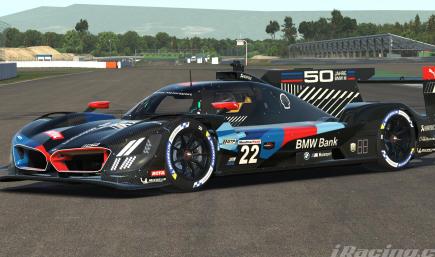 BMW team RLL LMDh Black - BMW M Hybrid V8