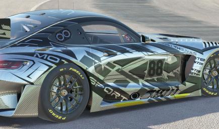 AMG GT3 TITANIUM CHROME