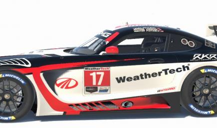 RKR Mercedes AMG Gt3 Rolex 24 Entry