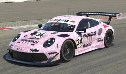 Porsche 911R GT3 hoonigan racing division hoonipigasus 2022