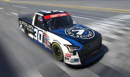2023 Ryan Vargas #30 Critical Path Security Toyota Tundra TRD Pro