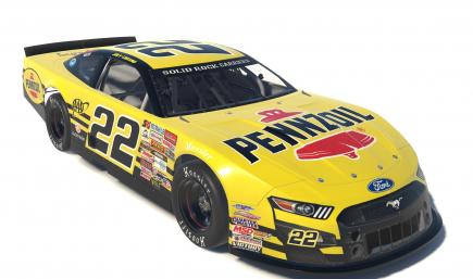 Joey Logano 2023 Pennzoil 400 Ford Mustang LMSC