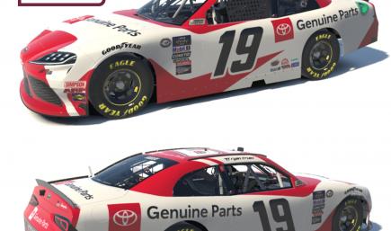 2023 Ryan Truex Toyota Genuine Parts Supra No Num
