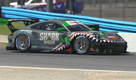 Shark week Porsche 911 GT3R