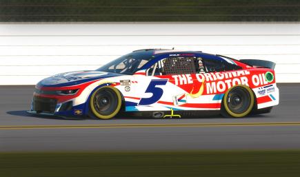 Kyle Larson *Fictional* Valvoline #5 - No Numbers