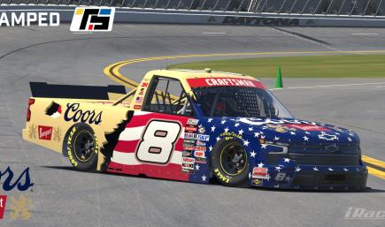 Coors Banquet Patriotic Silverado