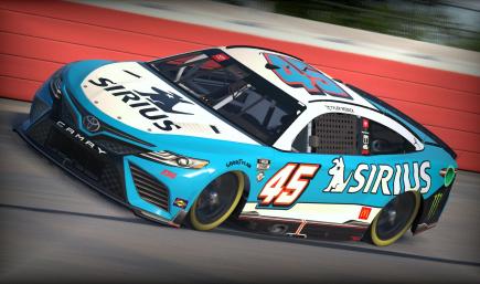 2023 Tyler Reddick *Concept* SiriusXM Throwback 