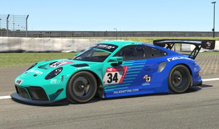 Porsche 911R GT3 Falken Motorsports 24h Nurburgring 2023 #33