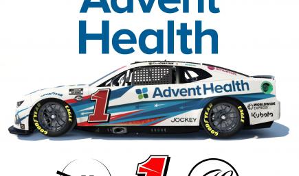 2023 Ross Chastain Advent Health RWB Camaro No Num