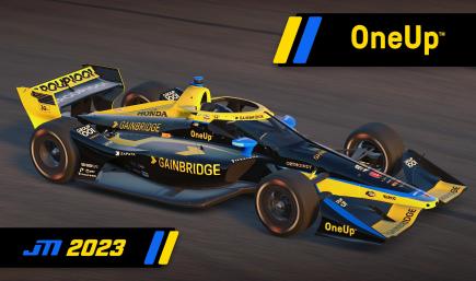 2023 Colton Herta Gainbridge OneUp Dallara IR18