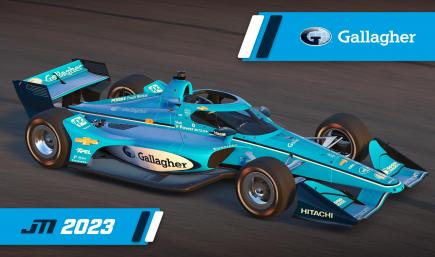 2023 Scott McLaughlin Gallagher Insurance Dallara IR18