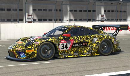 Porsche 911R GT3 Dinamic GT 2023 Nurburgring 24h