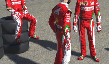 2016 Ferrari F1 Drivers suit