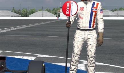 Steve McQueen replica Le Mans driver suit