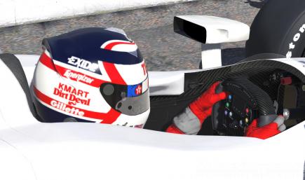 Nigel Mansell Helmet Indy (2016 Template)