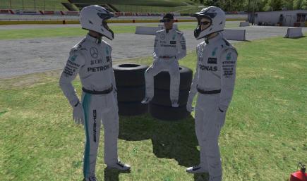 2016 Lewis Hamilton Mercedes AMG Petronas