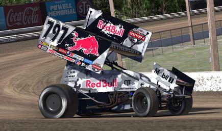 Mad Mike Red Bull Sprint Car - Madbul
